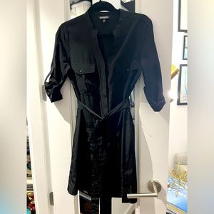 Express utility dress, black, size small